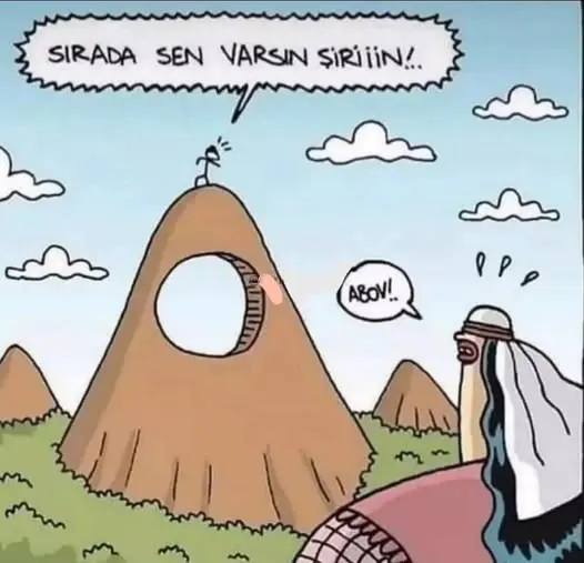 Karikatur Sirada sen varsin Sirin
