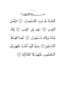 The Prayers in Surah Al-Fatihah and Surah Al-Ikhlas